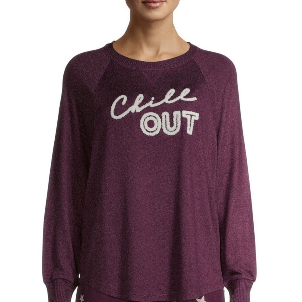 Secret Treasures Chill Out Sleepshirt Purple Size XL (16-18)